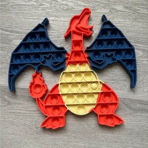Dragon Shaped Pop It Fidget Toy